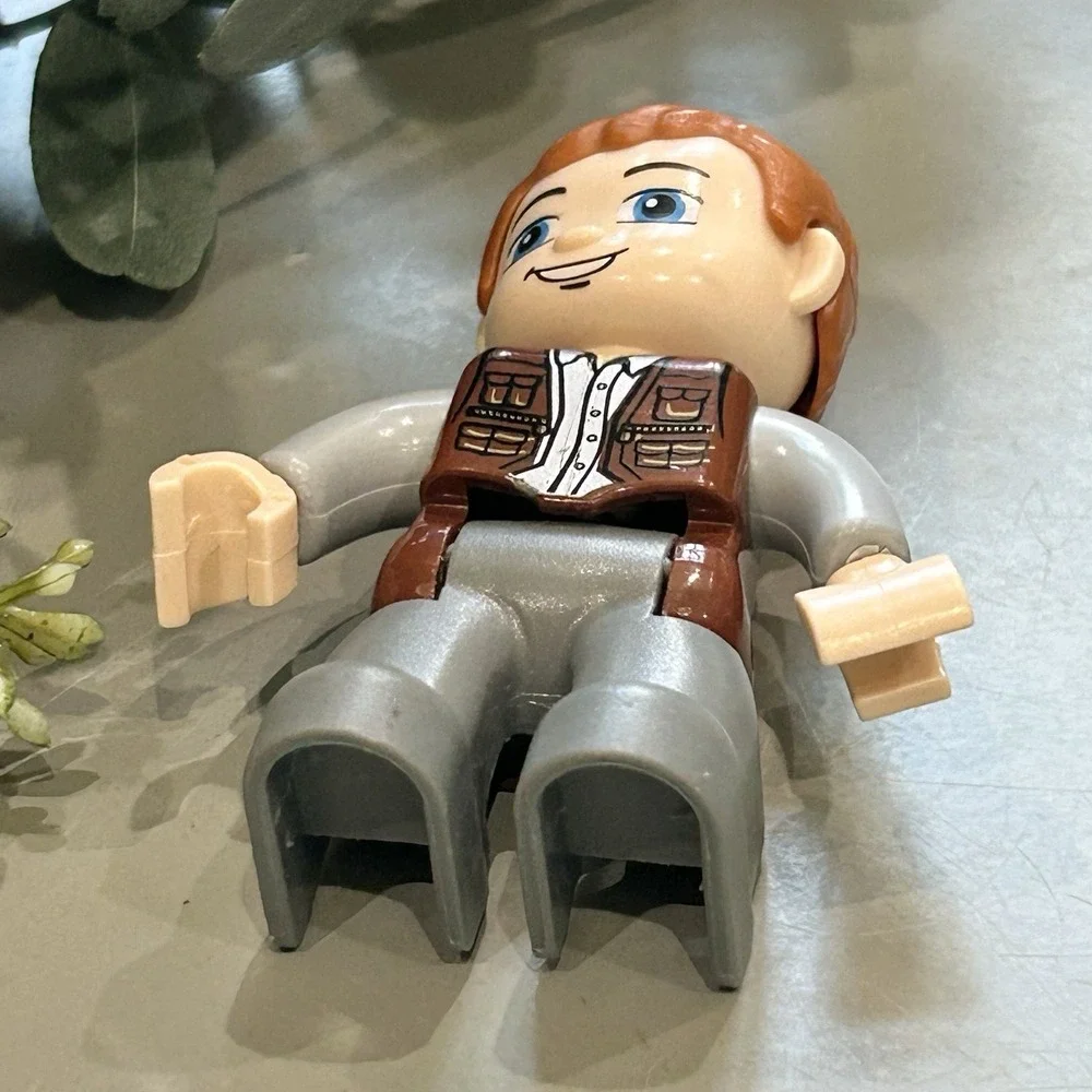 Lego Duplo JURASSIC WORLD Park‎ OWEN GRADY Minifigure Figure